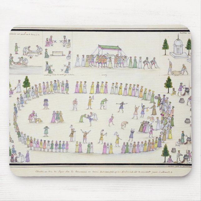 Mousepad Festivais muçulmanos que incluem a extremidade de (Frente)