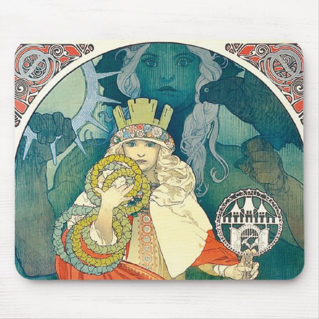 Mousepad Festival Alphonse Mucha 6 Sokol, 1912 (Frente)