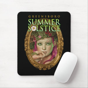 Mousepad Festival de Solstício de Verão Greensboro 2017