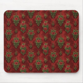 Mousepad Festive Damask 