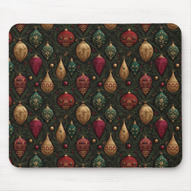 Mousepad Festive Damask  (Frente)