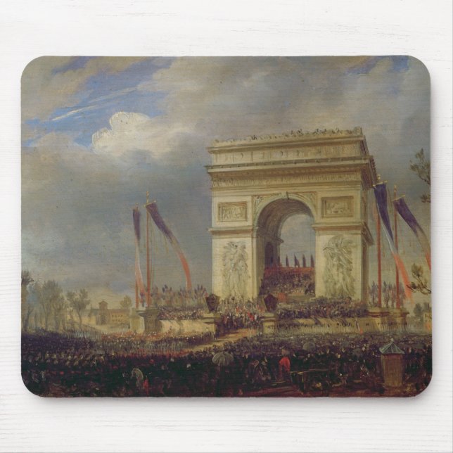 Mousepad Fete de la Fraternite no Arco do Triunfo (Frente)