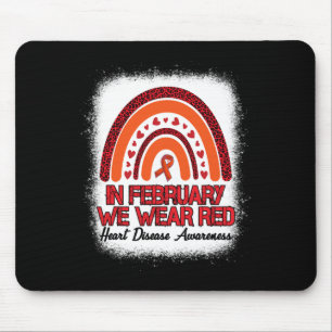 Mousepad Fevereiro Vestimos Red Leopardo Rainbow Sangrado V