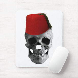 Mousepad Fez do Effendi: Um Conto Egípcio de uma Caveira