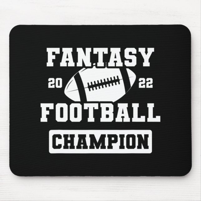 Mousepad FFL League Champ Winner 2022 Fantasy Football Cham (Frente)