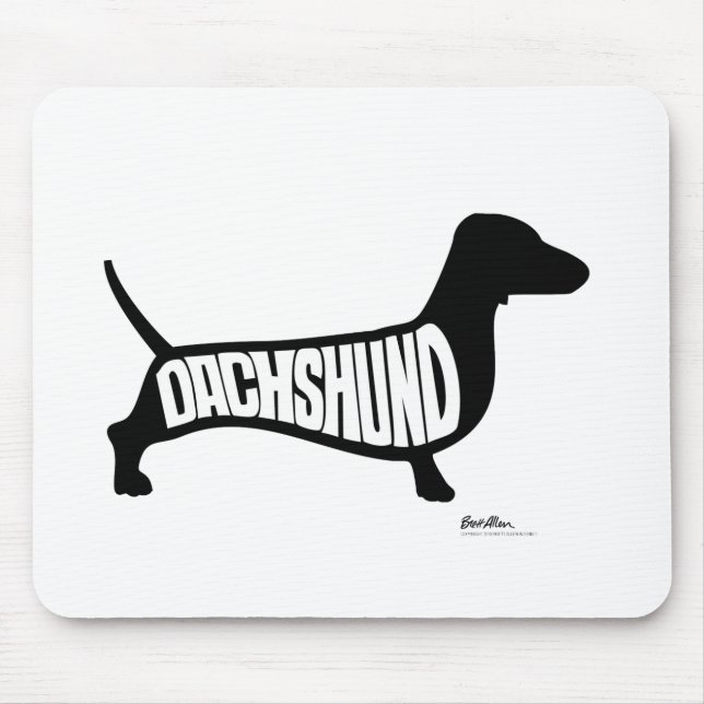 Mousepad FI Dachshund (Frente)