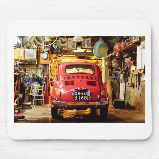 Mousepad Fiat 500 em Italia (Frente)