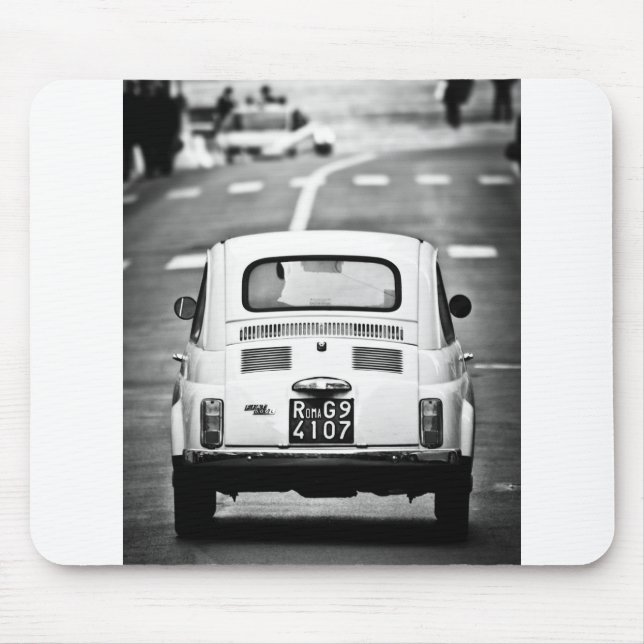 Mousepad Fiat 500 em Roma, Italia (Frente)