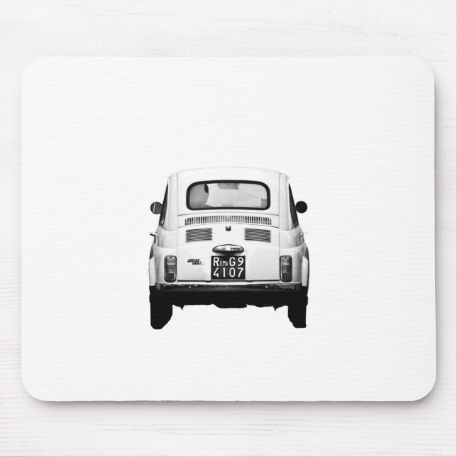 Mousepad Fiat 500 em Roma, Italia (Frente)