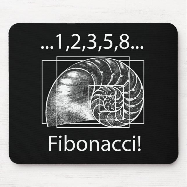 Mousepad Fibonacci (Frente)