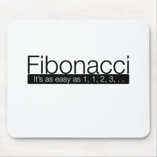 Mousepad Fibonacci - é tão fácil quanto 1, 2, 3.