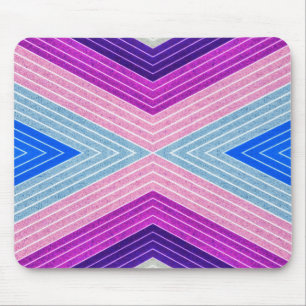 Mousepad Fibra Colorida Chevron