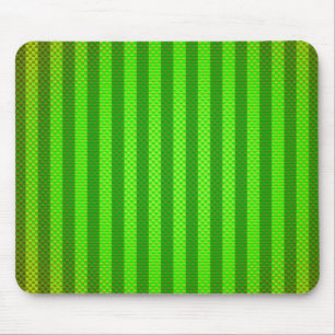 Mousepad Fibra de carbono listrada e verde, padronizada
