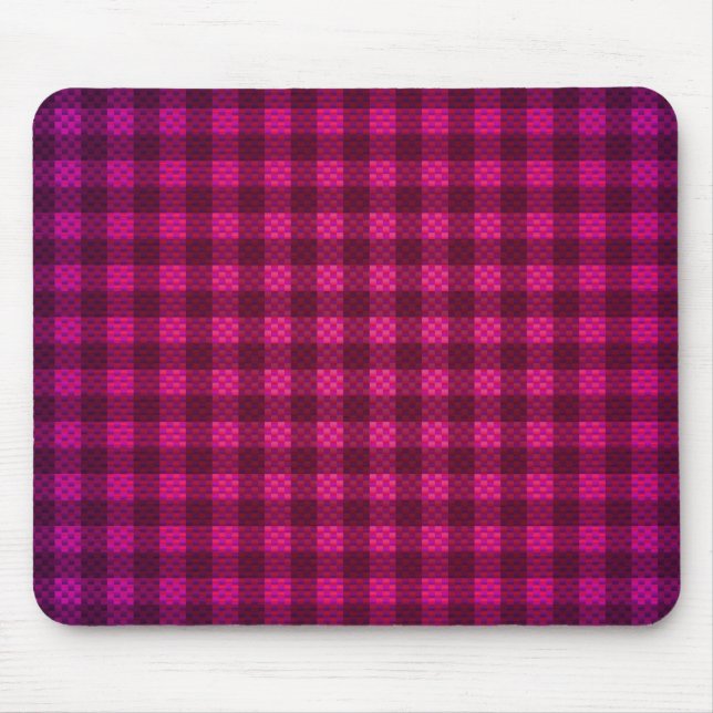 Mousepad Fibra de carbono púrpura, rosa, sujeita a controlo (Frente)