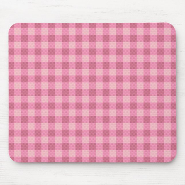 Mousepad Fibra de carbono rosa e cáustica (Frente)