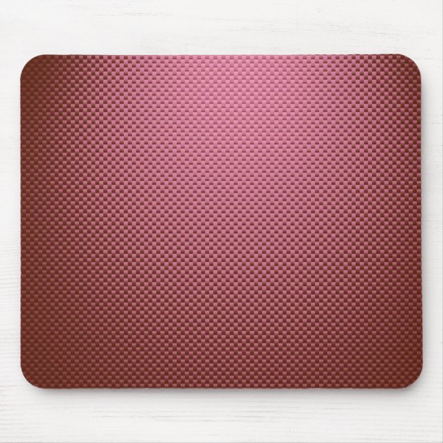 Mousepad Fibra de rosa carbono padronizada (Frente)