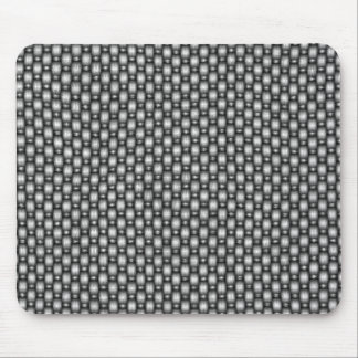 Mousepad fibra dobro do carbono do weave