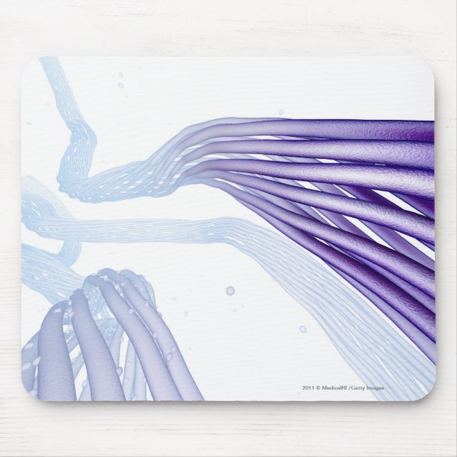 Mousepad Fibras de nervo estilizados (Frente)