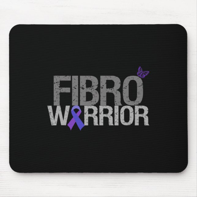 Mousepad Fibro Guerreiro - Fibromialgia Consciência (Frente)