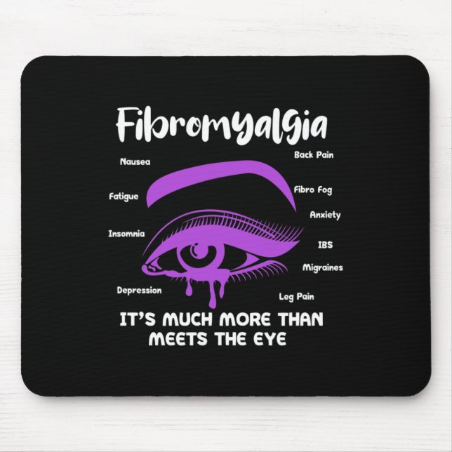 Mousepad Fibromialgia É muito mais do que se encontra com o (Frente)