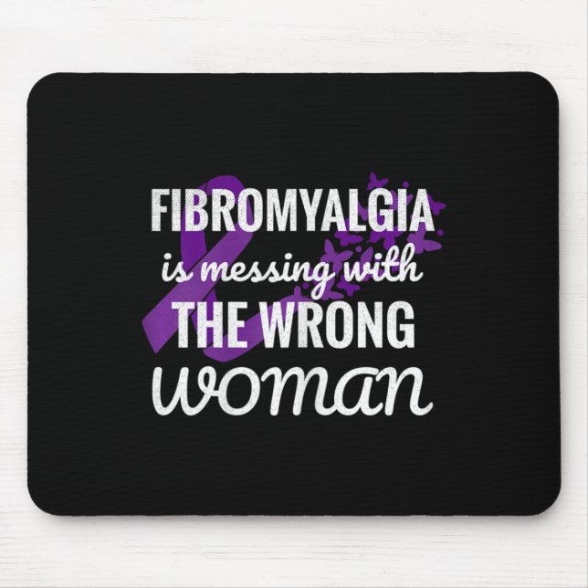 Mousepad Fibromialgia Fibro Guerreiro 1 (Frente)