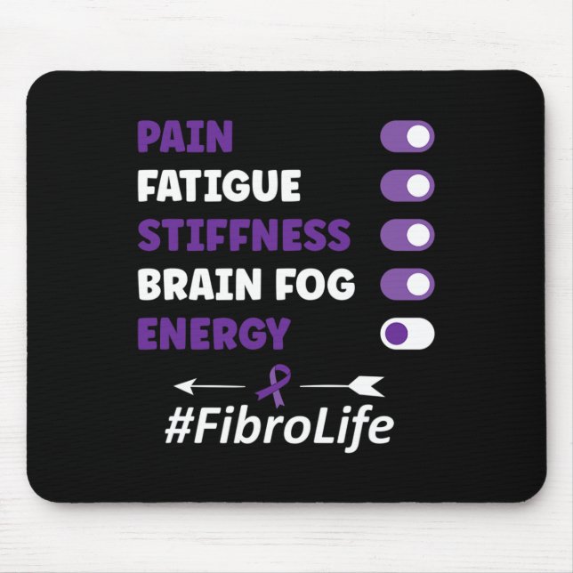 Mousepad Fibromialgia Fibromialgia Sensibilização (Frente)