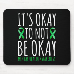 Mousepad Fica Tudo Bem Por Não Estar Bem Fita de Conscienti