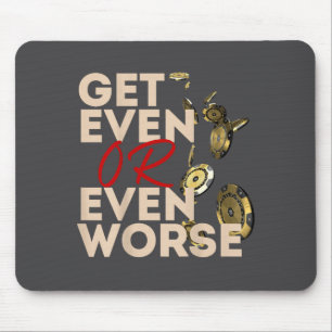 Mousepad Ficar Quite ou Ficar Ainda Pior Jogando em Las Veg