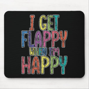 Mousepad Fico feliz quando sou feliz Autismo consciência Jo