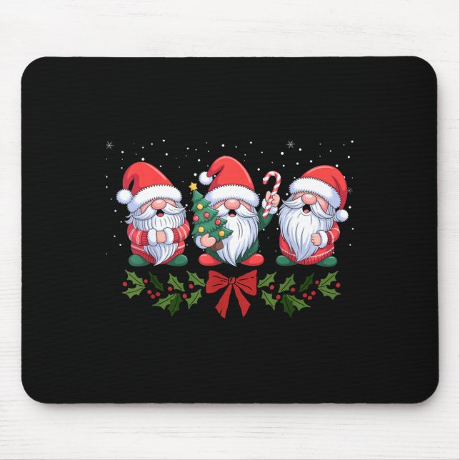 Mousepad Fife Life Christmas Gnome Holiday Winter Xmas  (Frente)