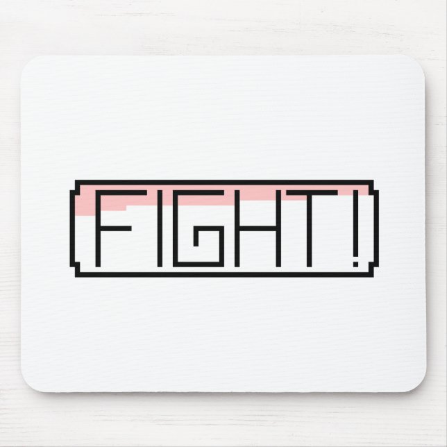 Mousepad "Fight" Gamers Nostalgia  (Frente)
