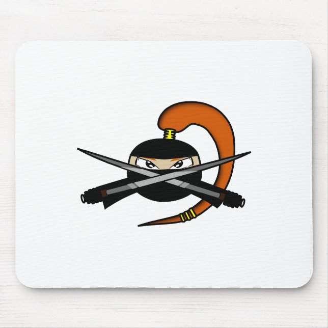 Mousepad Figura 2 de Ninja do gengibre (Frente)