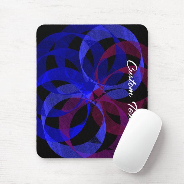 Mousepad Figura 8: Suporte Geométrico do Mouse (Com mouse)
