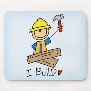 Mousepad Figura carpinteiro da vara