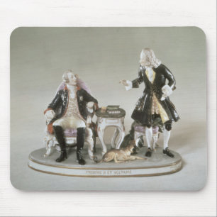 Mousepad Figura da porcelana de Frederick II de Prússia