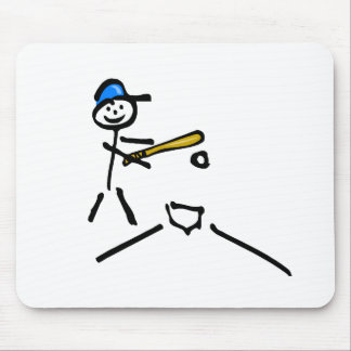 Mousepad Figura da vara do basebol