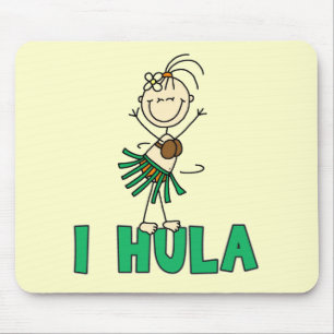 Mousepad Figura da vara mim t-shirt e presentes de Hula