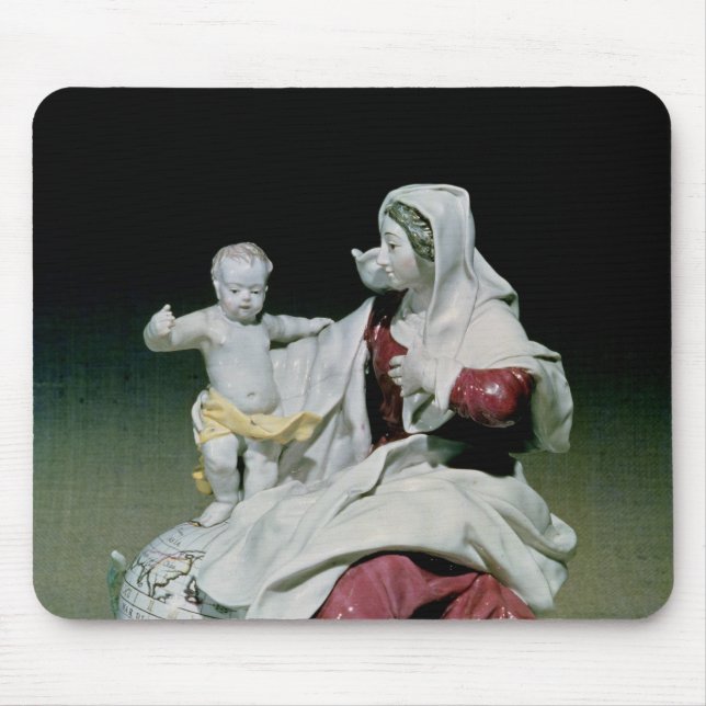 Mousepad Figura de Chelsea de Madonna e da criança (Frente)