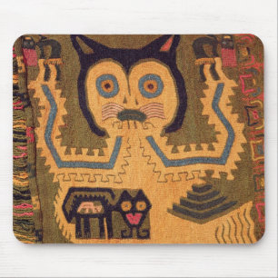 Mousepad Figura de lã de um jaguar, cultura de Paracas