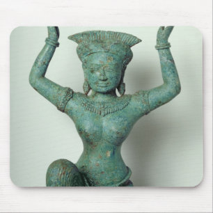 Mousepad Figura feminino do ajoelhamento usada para apoiar