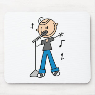 Mousepad figura masculina t-shirt e presentes da vara do