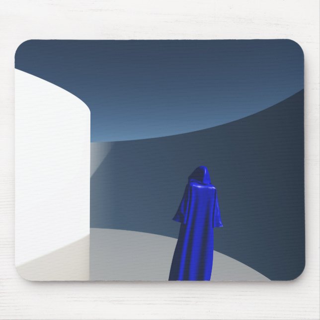 Mousepad Figura no manto azul (Frente)