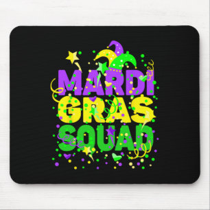 Mousepad Figuras de Figuras do Esquadrão Mardi Gras - Engra