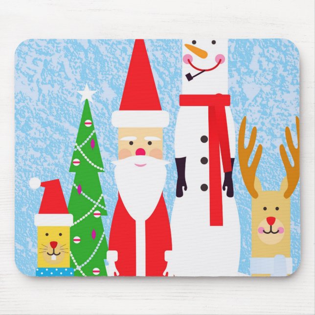 Mousepad Figuras do Natal (Frente)
