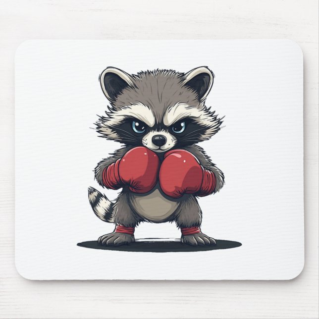 Mousepad Figurino De Boxão Para Esportes E Luvas L (Frente)