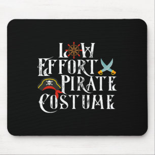 Mousepad Figurino do Dia das Bruxas de Piratas de Baixo Esf