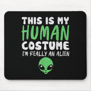 Mousepad Figurino Humano Saboroso Eu sou Alienígena Extrate