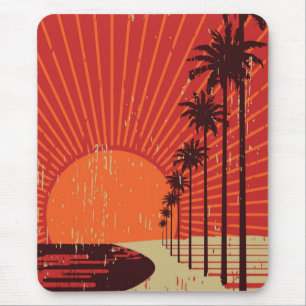 Mousepad Fileira da palmeira
