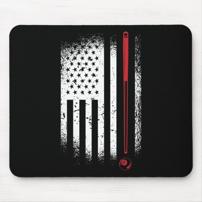 Mousepad Fileira de Narrador de Piscina Gráfico Retroativo  (Frente)