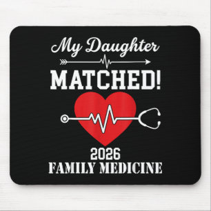 Mousepad Filha conseguiu vaga em residência de medicina de